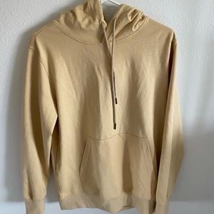 Yellow hoodie